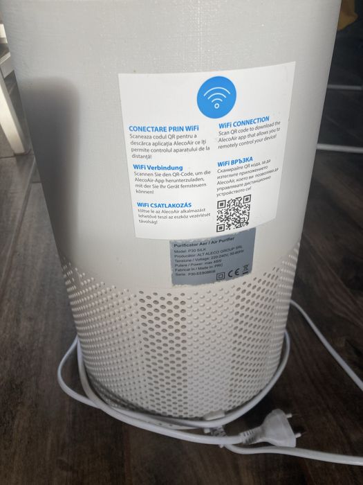 Purificator de aer Alecoair P30 Silk - negociabil
