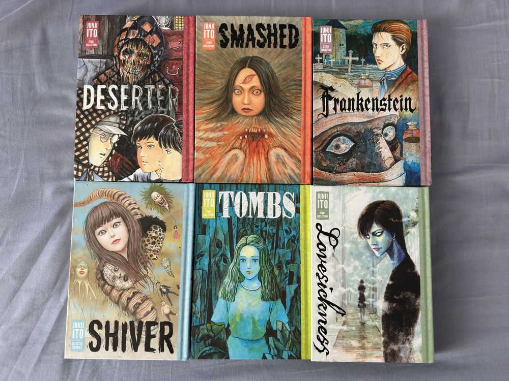 Manga Junji Ito carti