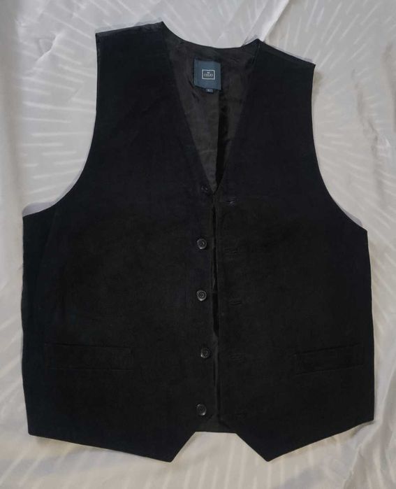 Vestă piele naturală întoarsă