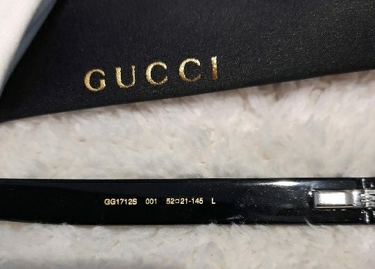 Rame Gucci GG 1712s 001 Black Clip-on