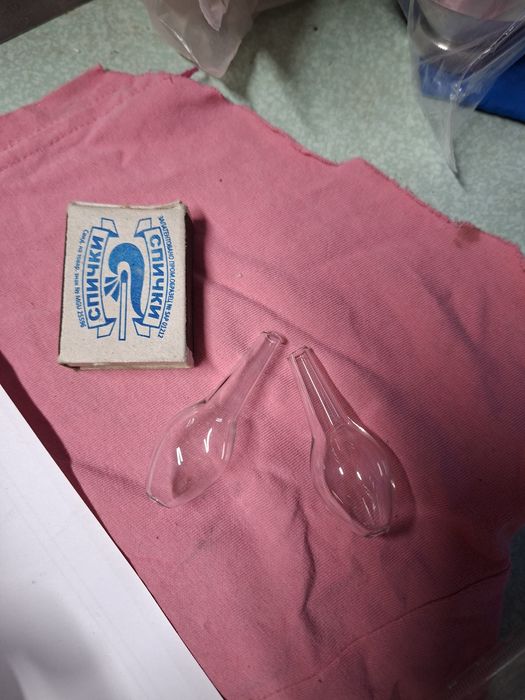 Стеклянные оливы для ЛОР-врача