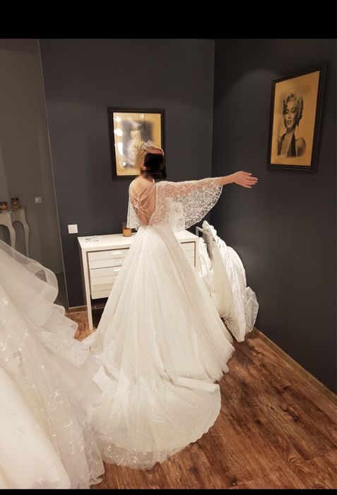 Rochie Pollardi Glowing Geranium nunta eveniment