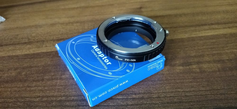 Адаптер ( переходник с Pentax на Nikon)