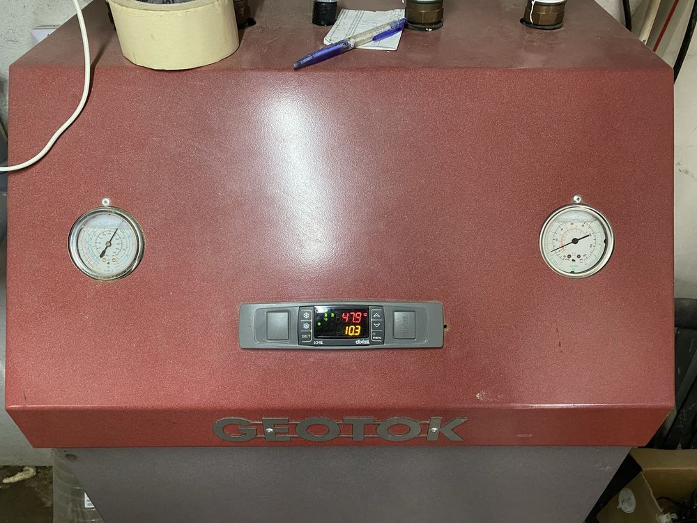 Термопомпа Geotok 32 кв Daikin вода -вода
