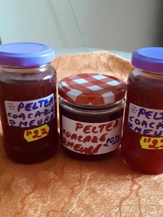 Peltea (JELEU) de coacăze roșii și zmeură BIO(fără sâmburi)-un deliciu