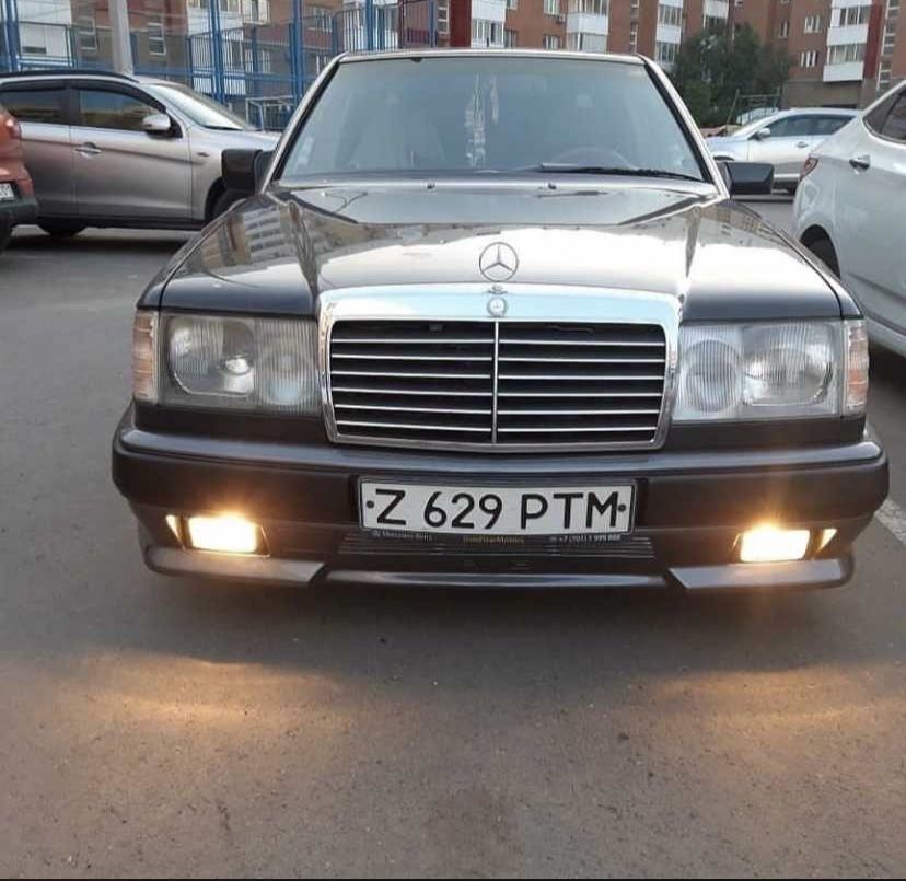 Мерс ешка w124 передний бампер сешка c180 бампер 210 сток пороги квадр