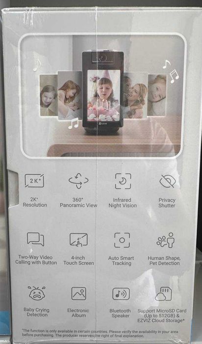 Ezviz S10 (4MP) Умная камера для видеозвонко