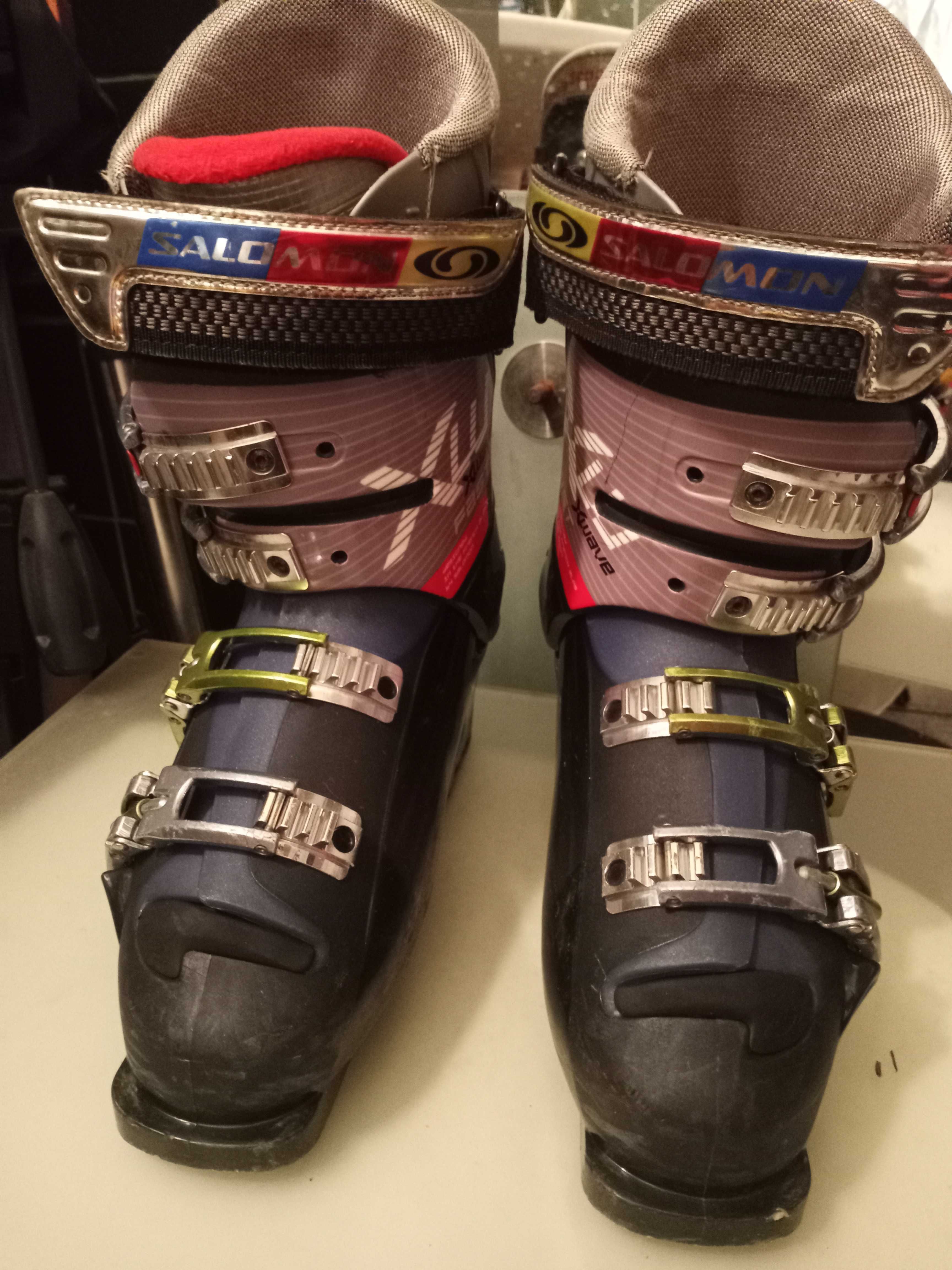 10 чифта ски обувки, Salomon X Wave 10 и Dachstein N38+ROSSIGNOL N10.5