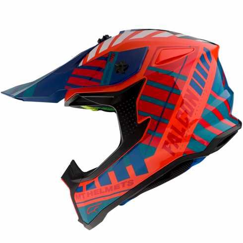 Мотокрос каска MT FALCON ENERGY-FLUO Orange