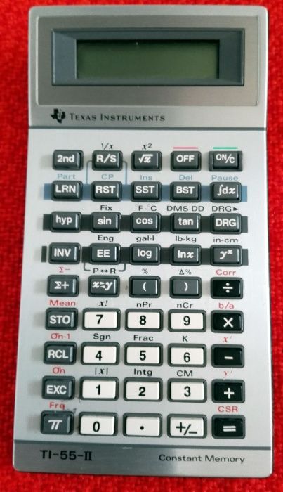 Продавам калкулатор Texas Instruments TI-55-II