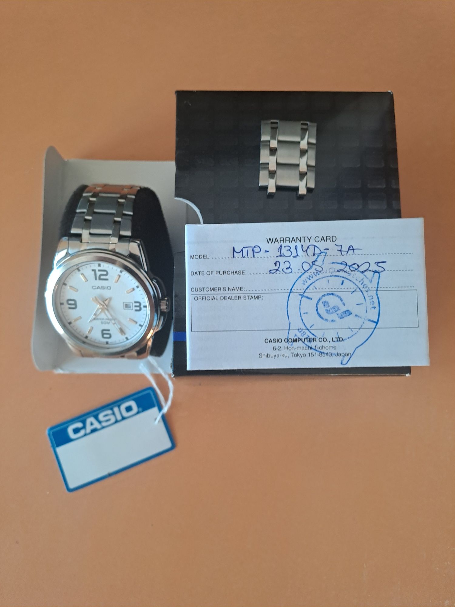 Часовник CASIO с гаранция