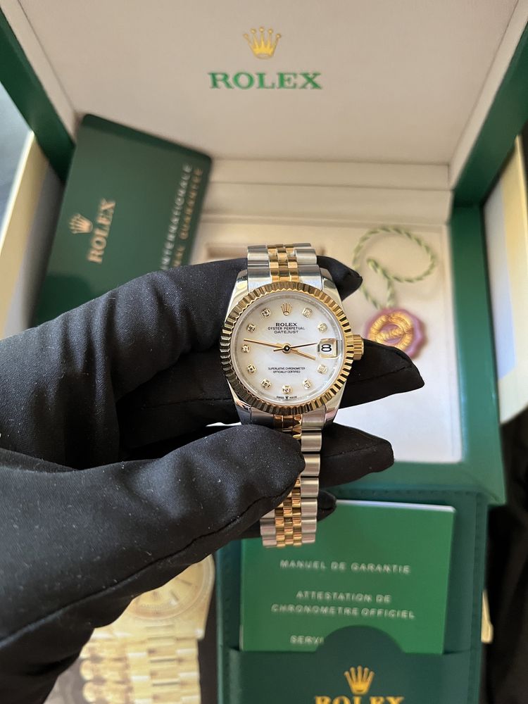 Lady Rolex Datejust Two-Tone Gold 31 mm