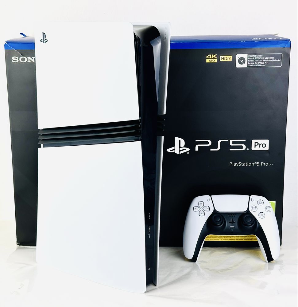 НОВА! Конзола PlayStation 5 Pro Digital Edition (PS5) 2TB SSD White