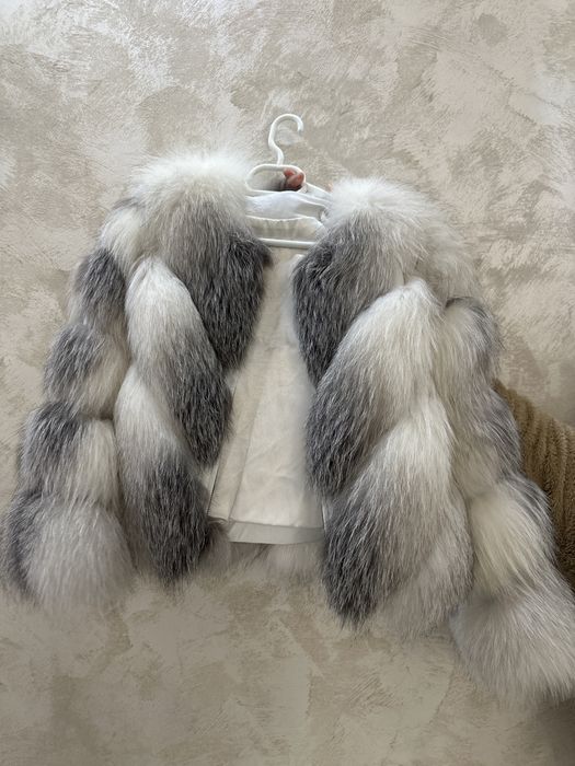 Blana naturala din vulpe argintie