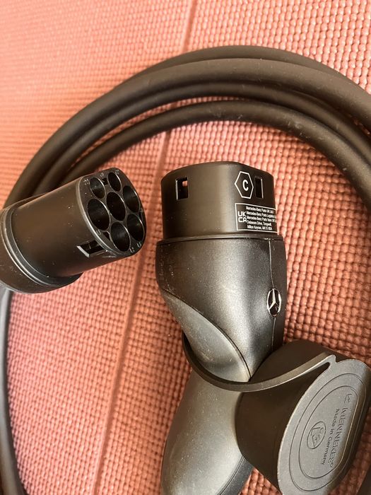 Mennekes Mercedes Кабел Type 2 За електрически автомобил 20А 3 Фази