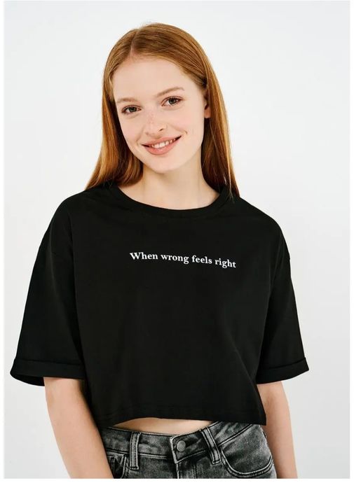 ,Укороченная футболка Ostin хлопок новая 1000 тг