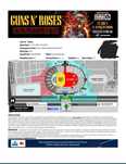 Два билета за концерта на Guns N' Roses в София 21.07.25.