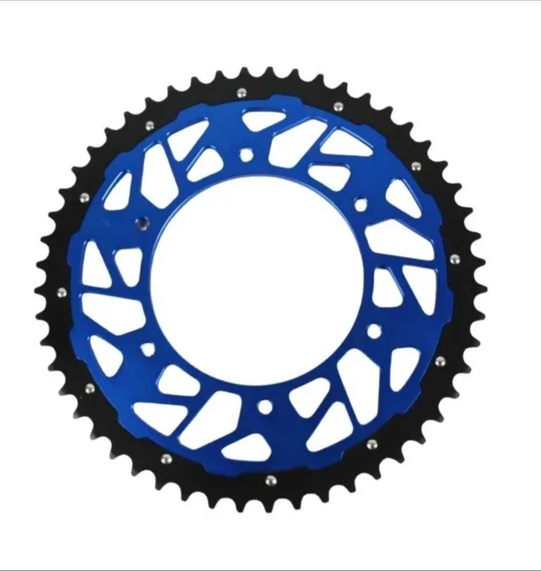 Двукомпонентен пиньон зъбак зъбчатка за Yamaha 50T 51T 125, 250, 450