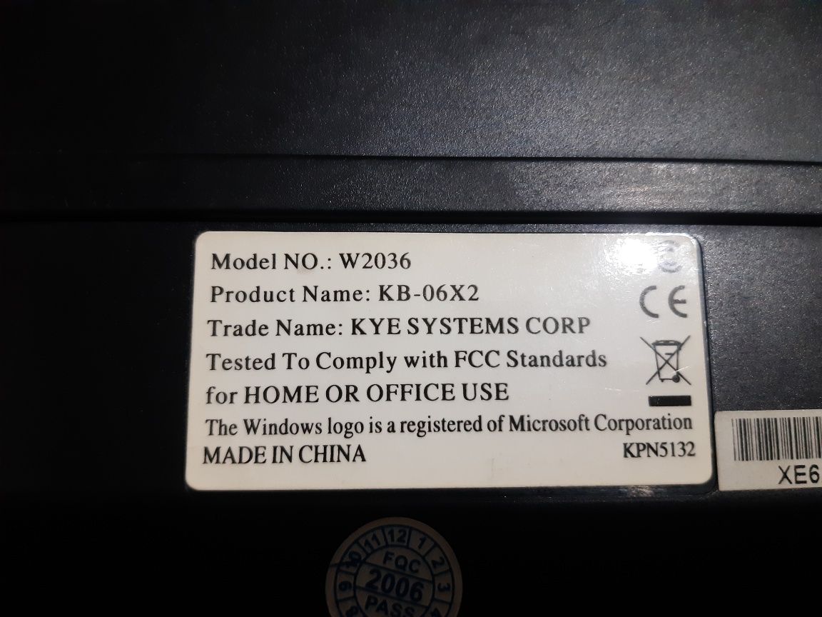 Клавиатура Genius KB-06X2