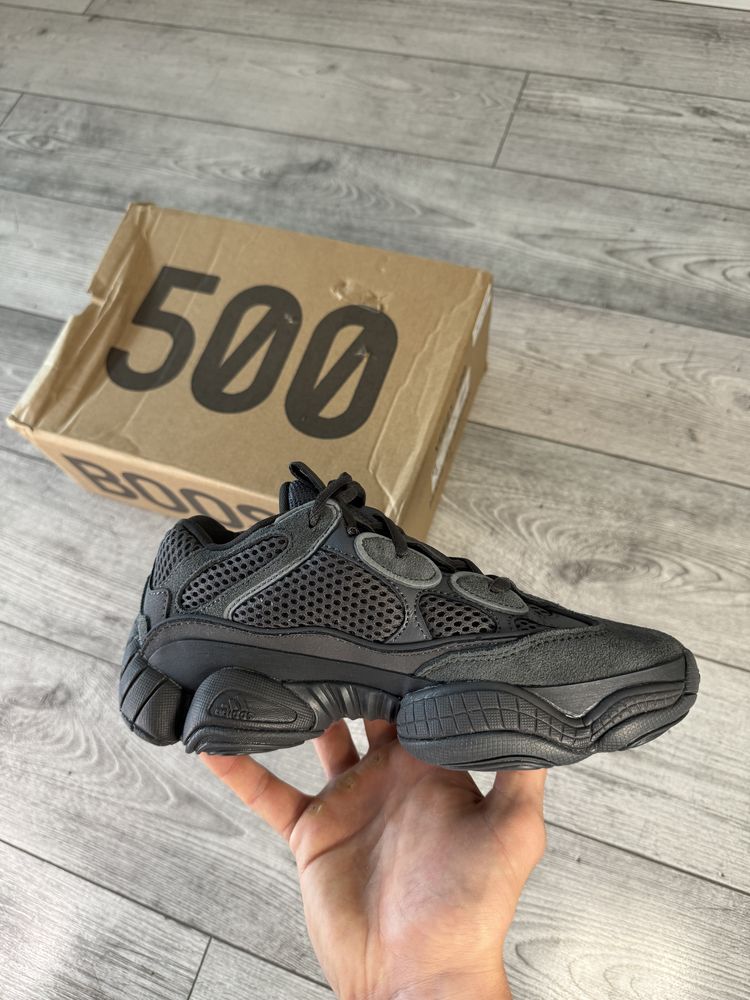 IN STOC | Adidasi Yeezy 500 Black