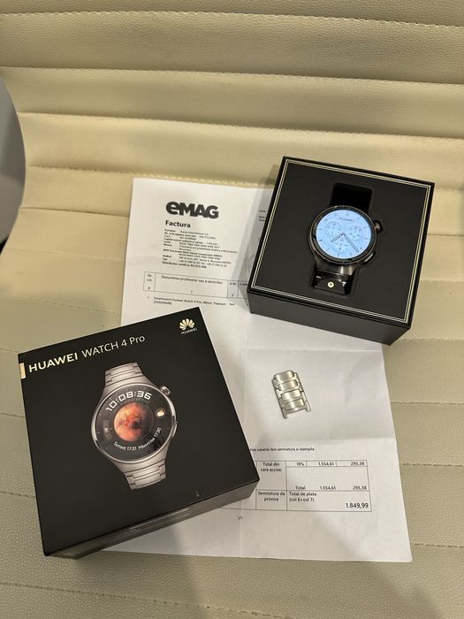 Smartwatch Huawei Watch 4 Pro, 48mm, Titanium , LTE