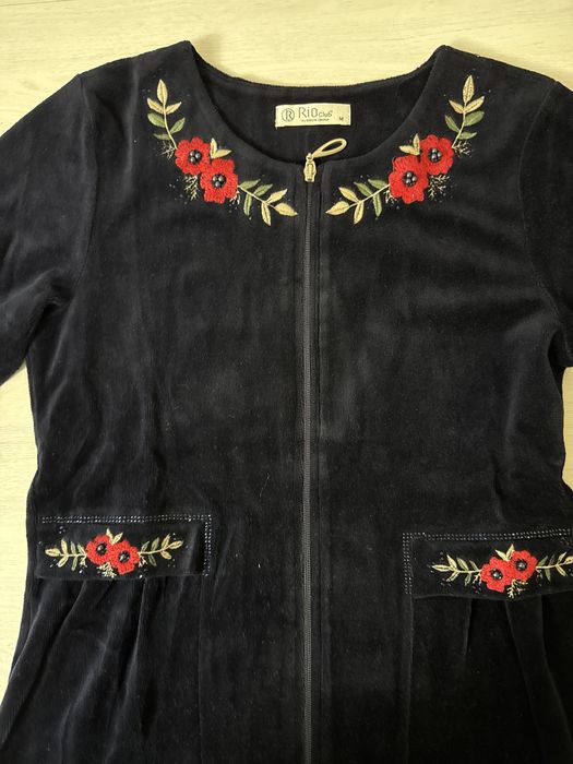 Теплый красивый халат