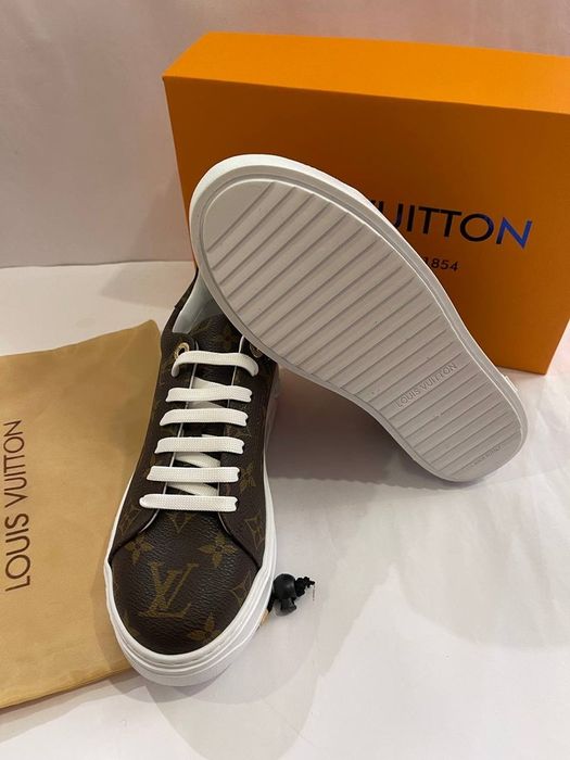 Adidasi Louis Vuitton  36-40-Piele naturală-poze reale 100% cutie Loui