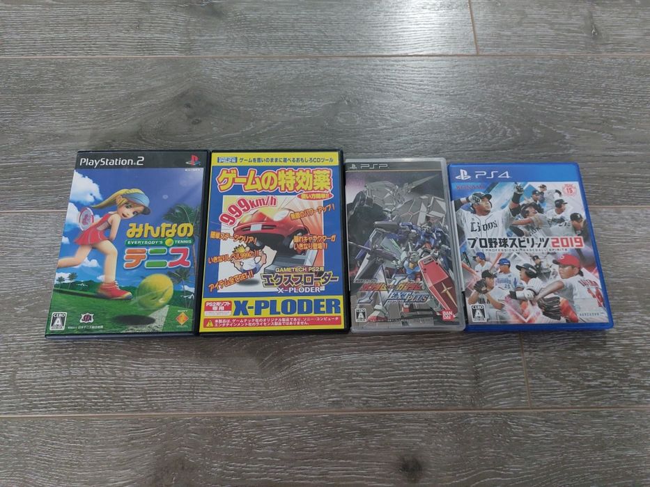 Продам японские диски PS2, PSP, PS4