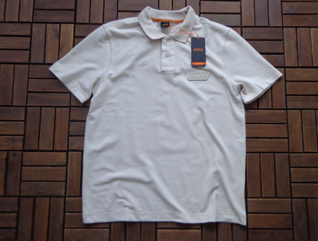 Мъжка поло тениска BOSS Cotton Polo T-shirt