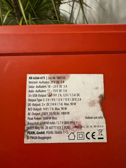 Generator solar 1600w cu priza 220v impecabile tehnic