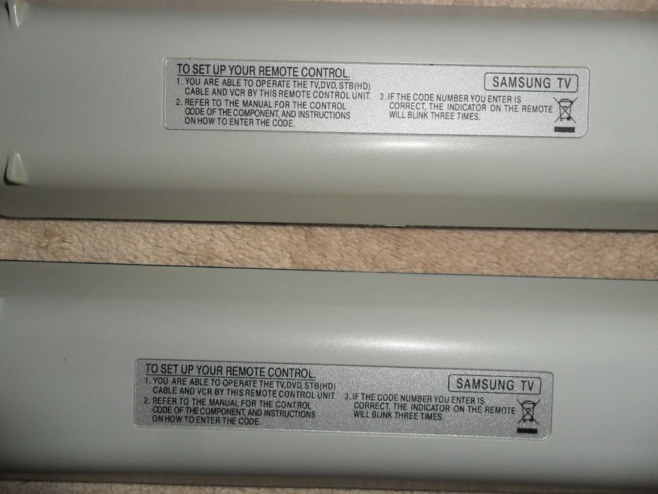 Продавам дистанционни за телевизор SAMSUNG