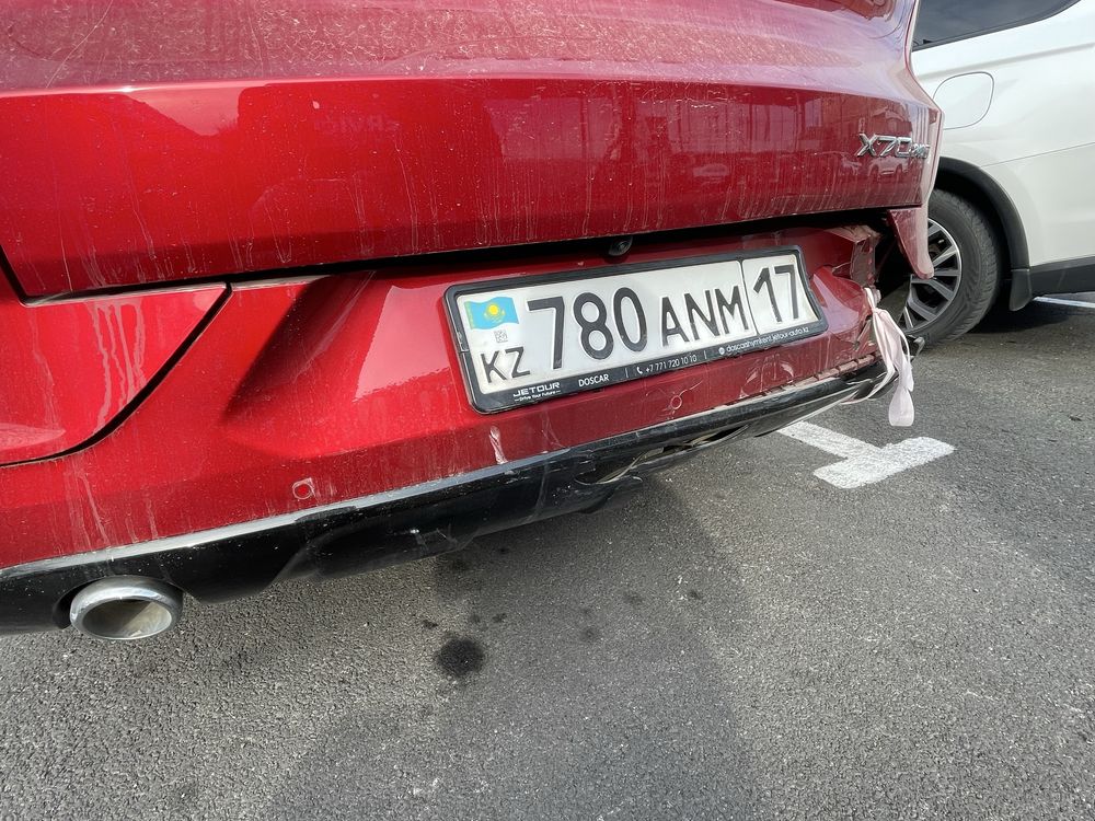 Задний Бампер Jetour x70 Жетур х70