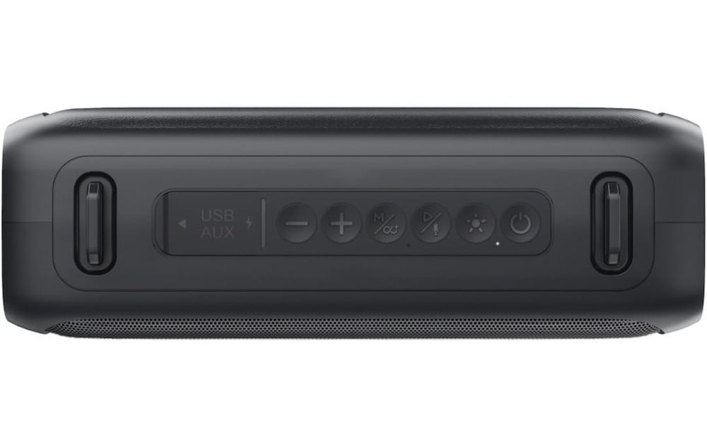 Boxa portabila AKAI ABTS-08BK, Bluetooth, Radio FM, USB, Aux-In lumini