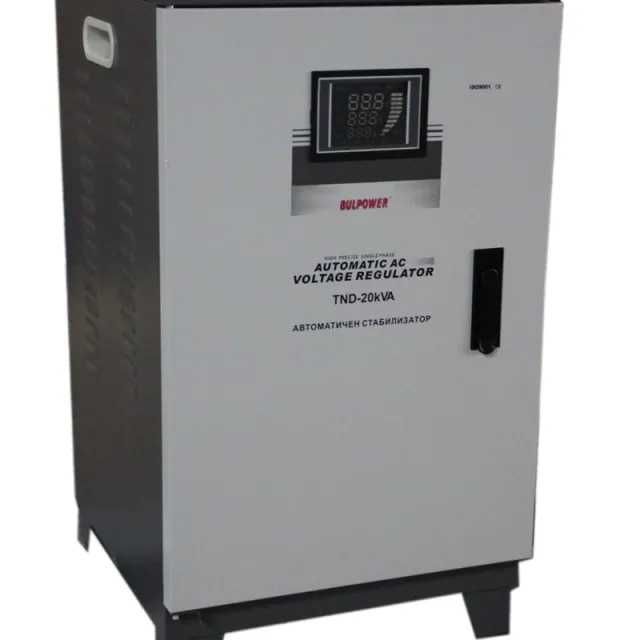 Стабилизатори на ток и напрежение 20 kVA BULPOWER с LED дисплей