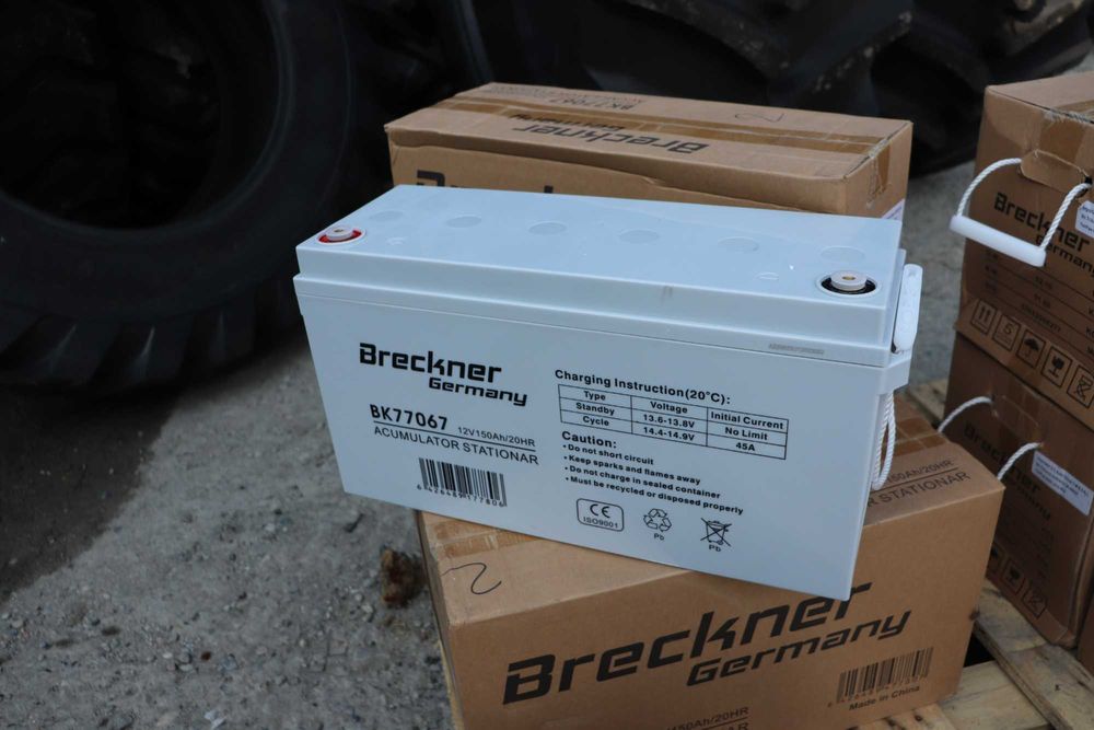 Baterie sistem solar cu gel 12V 150Ah 484x171x241mm Breckner Germany