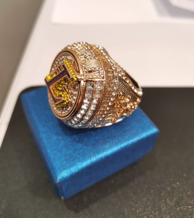 Lebron James 2020 championship ring LA Lakers