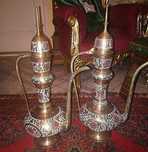 Set carafe din bronz ,piese deosebite decor