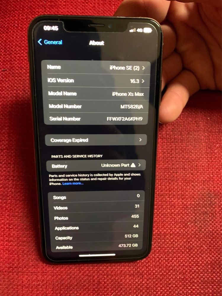 iPhone XS MAX 512gb