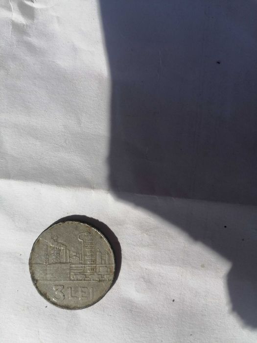 Vand moneda 3 lei din 1966