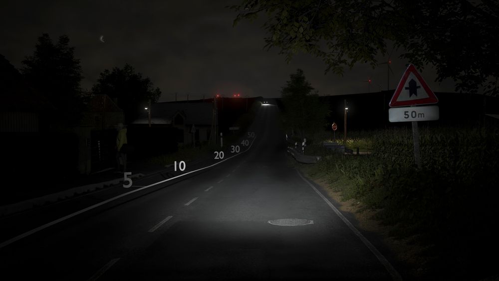 Lanternă pectorală Alergare pe asfalt Run - produs resigilat Decathlon