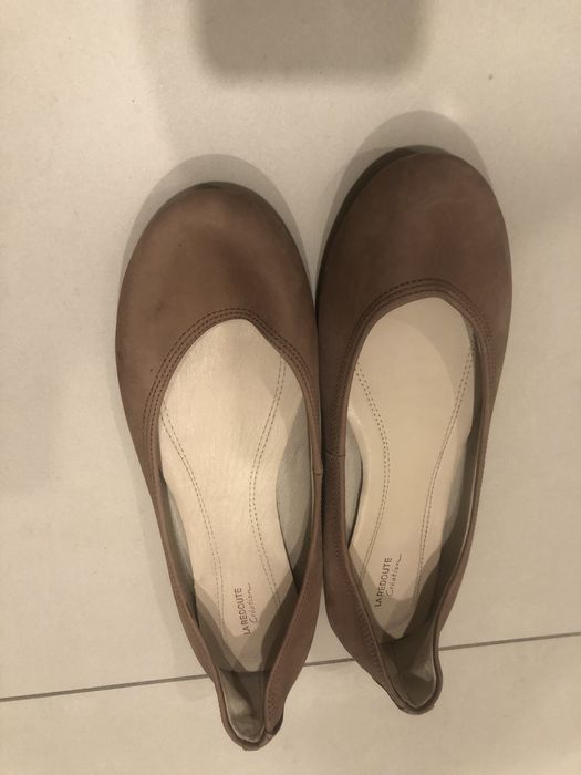 Balerini La Redoute, piele naturala, purtati de 2 ori, marimea 38