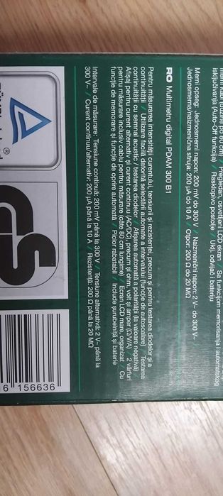 Parkside multimetru digital,sigilat