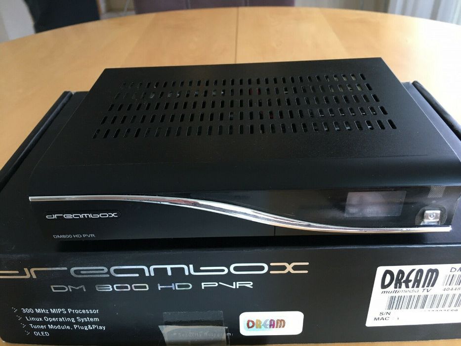 Dreambox dm800HD Original NU Clona,tuner ALPS satelit sau cablu DigiTv