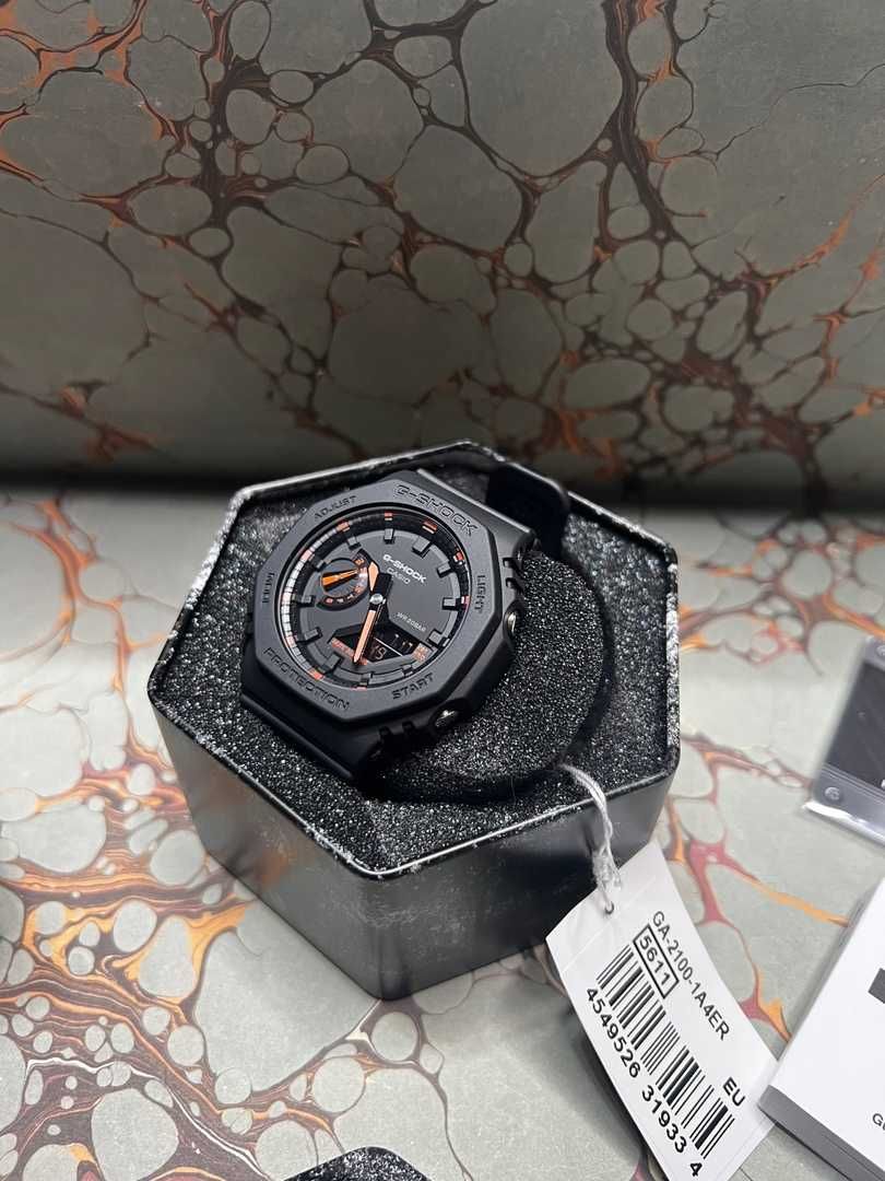 Casio G-Shock GA-2100-1A4 наручные часы спортивные черные