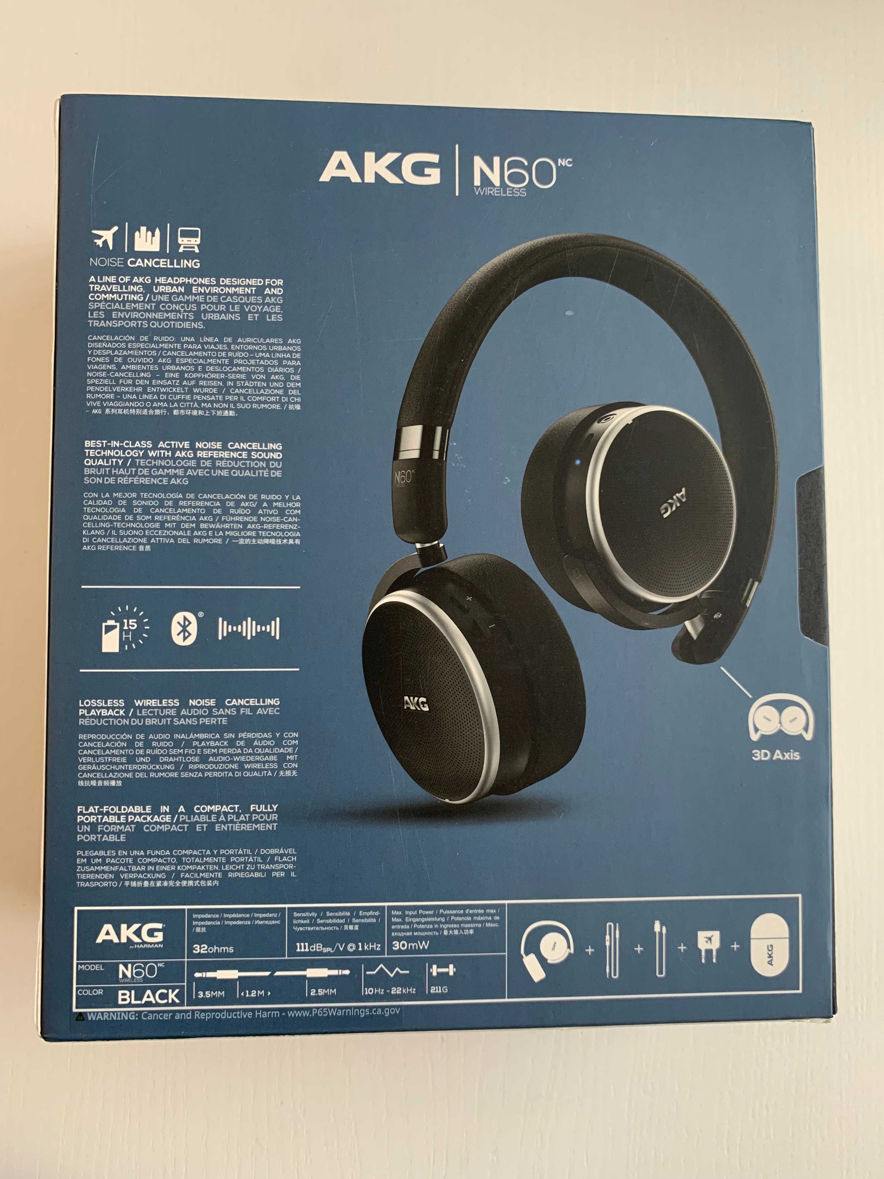 Безжични слушалки AKG N60NC