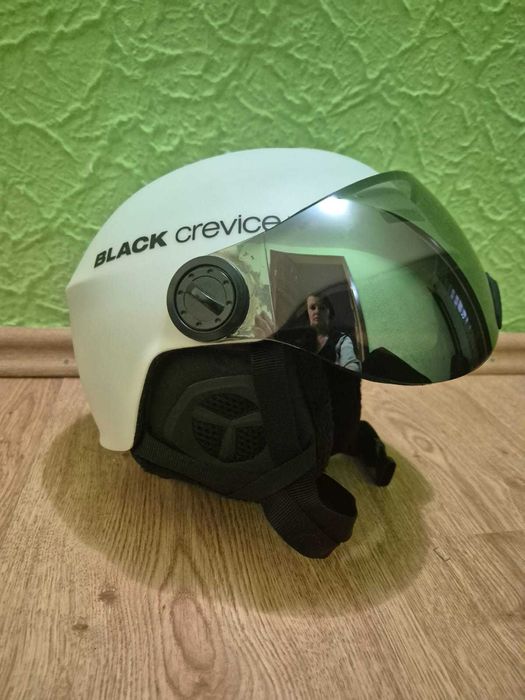 Casca ski BLACK crevice