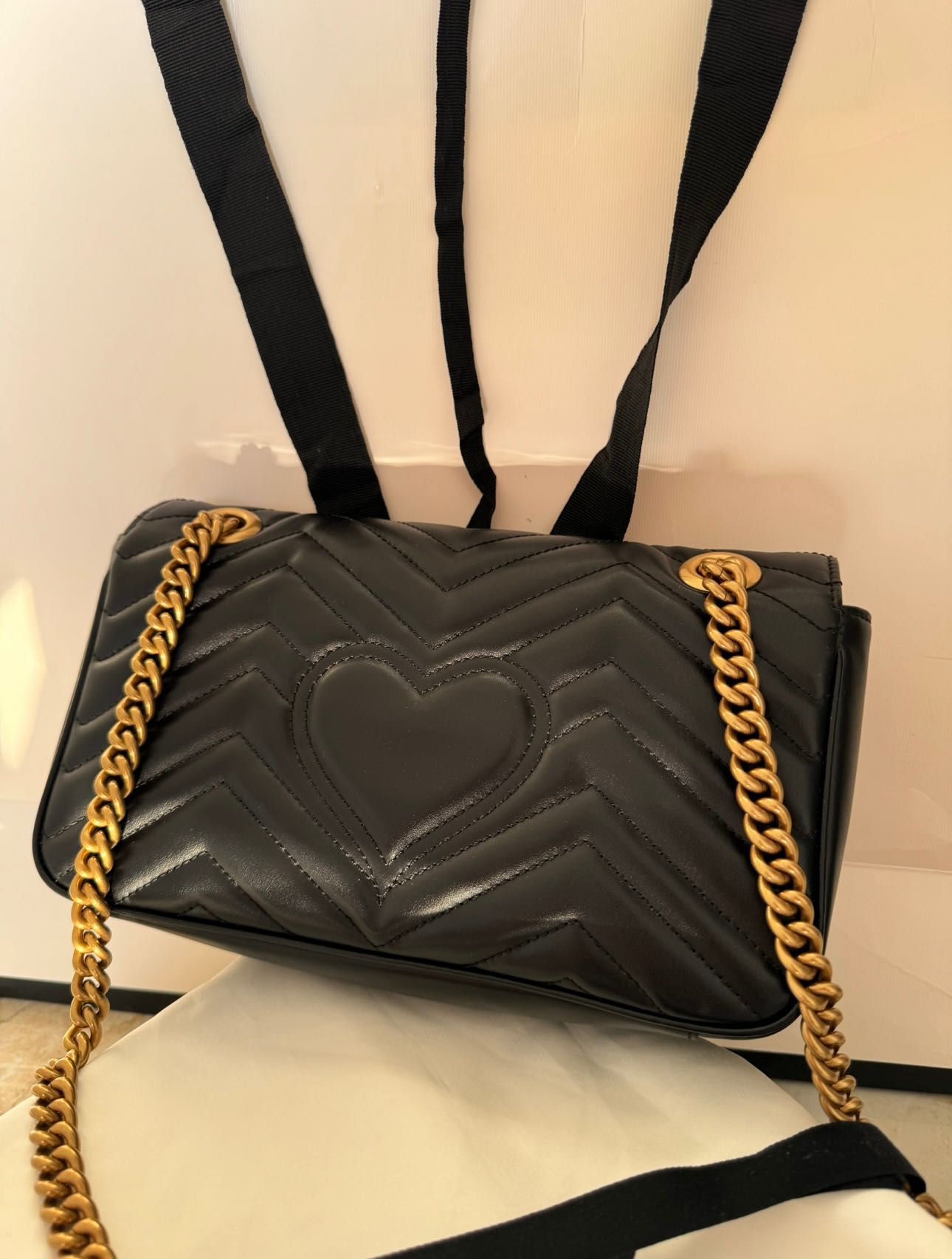 Geanta originala Gucci GG Marmont Matelasse Shoulder Bag
