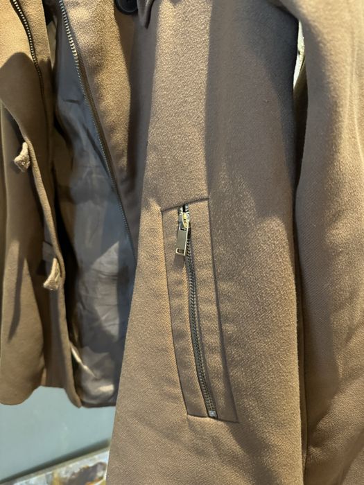 Дамско кафяво зимно палто Zara