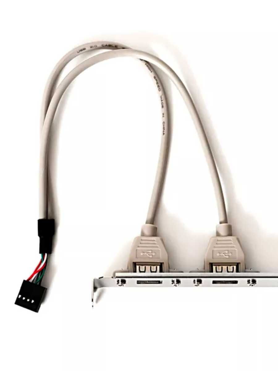 Планка USB 2.0 2 порта на панель корпуса