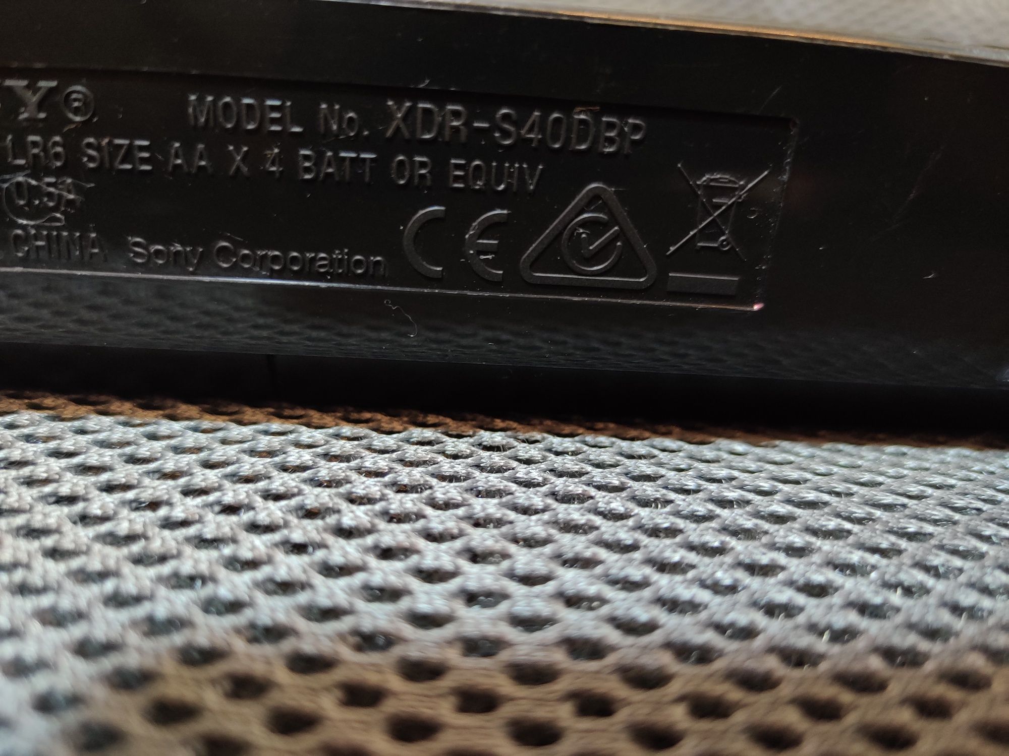 Radio portabil cu DAB Sony XDR-S40DBP